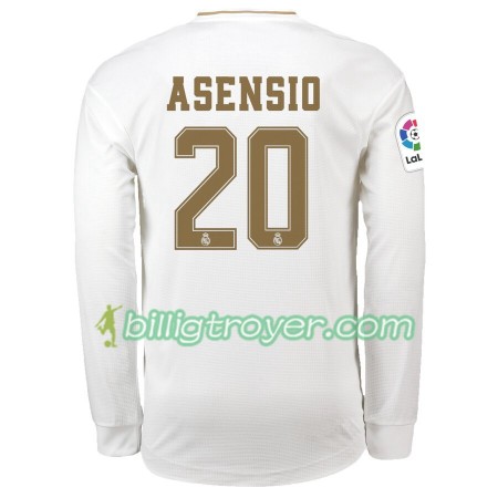 Billige Fotballdrakter Real Madrid Marco Asensio 20 Hjemmedraktsett 2019/20 Langermet